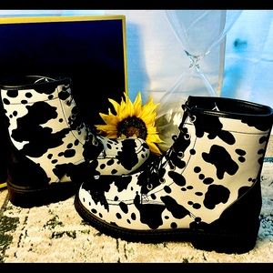 Brand New Cow Print Women’s booties